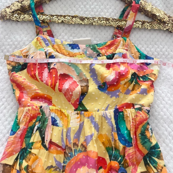 FARM Rio For Anthropologie Textured Tropical Maxi Dress - Picture 7 of 9